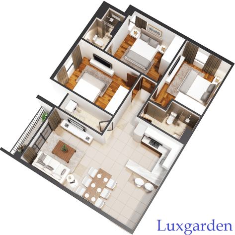 căn hộ luxgarden