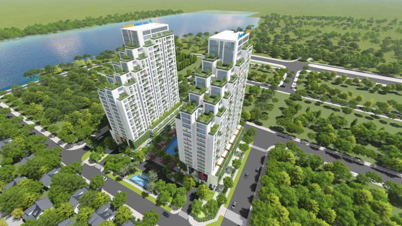 phối cảnh căn hộ luxgarden